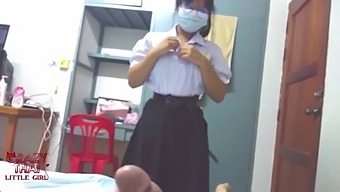 A Thai Student Teen And His Friend Engage In Sexual Activity