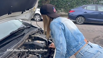Vai Trò Pov Với Một Người Mới Lớn Ngực To Và Một Con Dương Vật Giả Cơ Khí