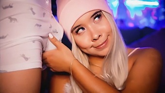 A Sweet-Looking Blonde Wants Your Help In Arousing Her Stepbrother'S Penis