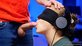 מבחן טעם עם כיסוי עיניים: סרטון פורנו באיכות Hd של Xsany'S Sensory Exploration