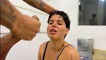 Brazilian Wife Gives A Blowjob To Remember