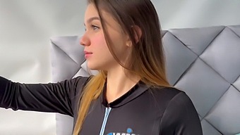Sultry Blonde Seduces Stepbrother With Her Fitness Routine